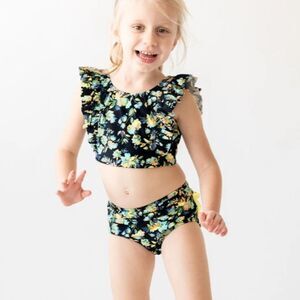 Ruffle Butts Waterfall Tankini Midnight Garden 6-12‎ Months NWT in packaging
